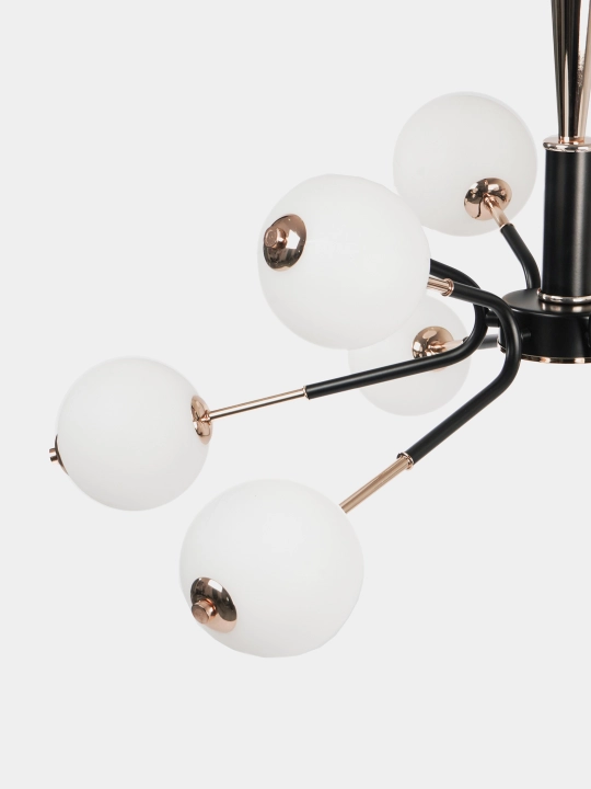 Люстра Planet LED, 9 плафонов, 3 режима освещения, с регулировкой высоты
