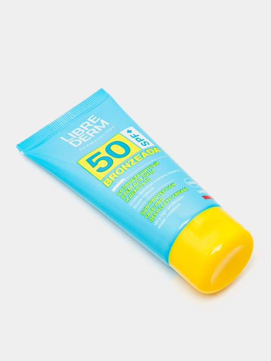 Крем для лица и зоны декольте солнцезащитный SPF50 LIBREDERM BRONZEADA 50 мл