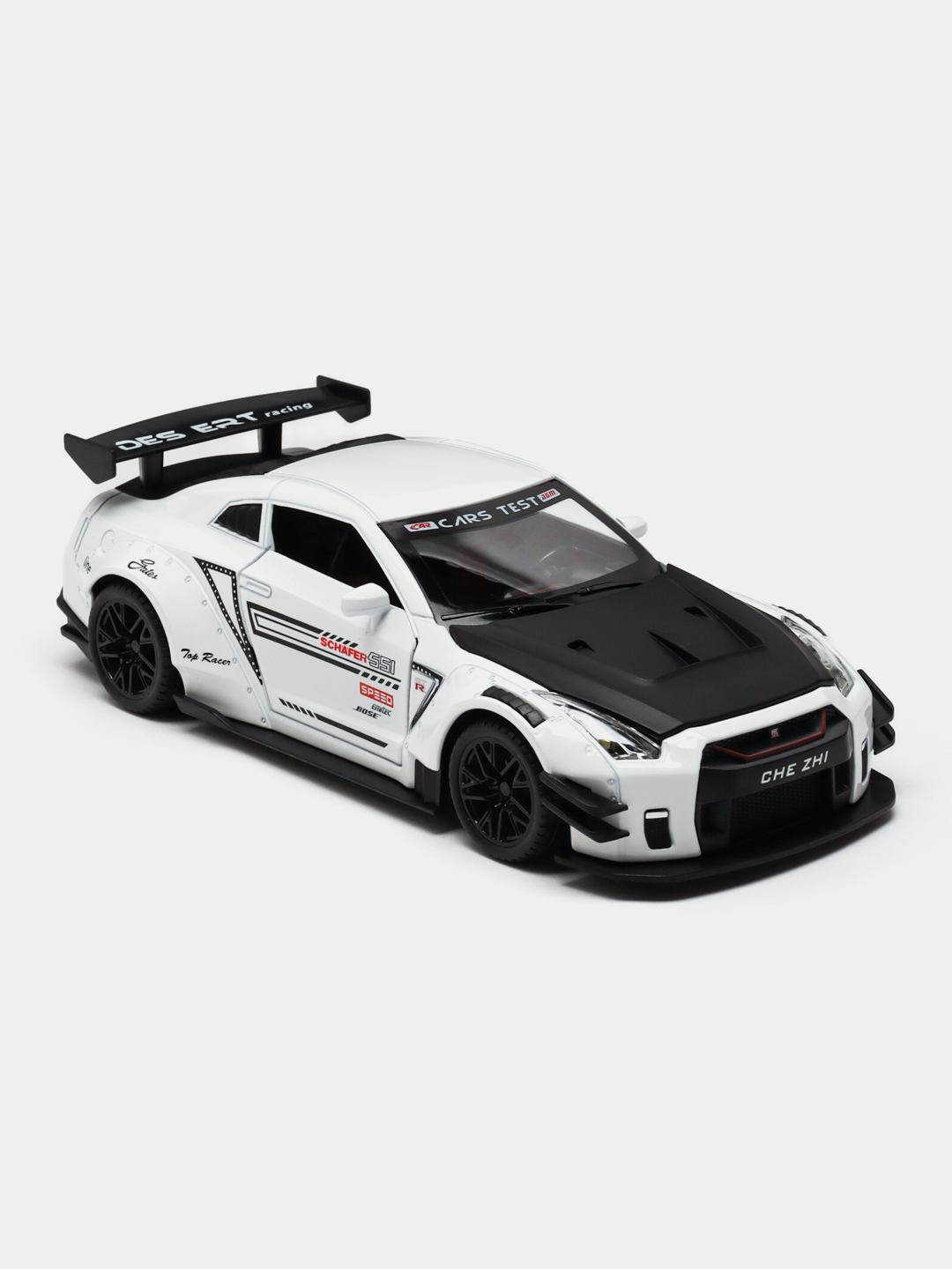 Металлическая машинка 1:24 Nissan GTR , инерционная, свет, звук, 20 см  купить по низким ценам в интернет-магазине Uzum (999324)