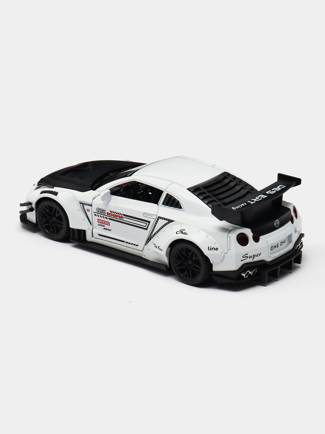 Металлическая машинка 1:24 Nissan GTR , инерционная, свет, звук, 20 см  купить по низким ценам в интернет-магазине Uzum (999324)