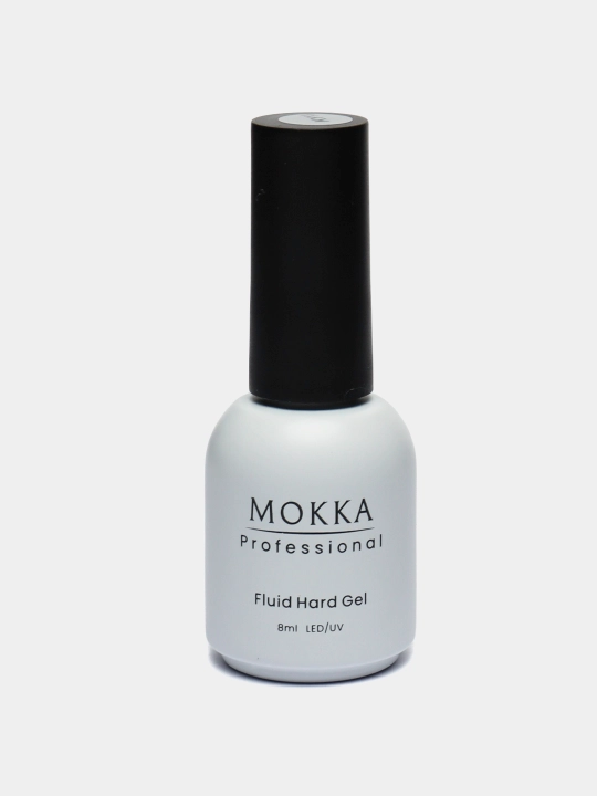 Rangli gel lak suyuq poligel Opal MOKKA, UV/LED chiroqda quriting, 8 ml