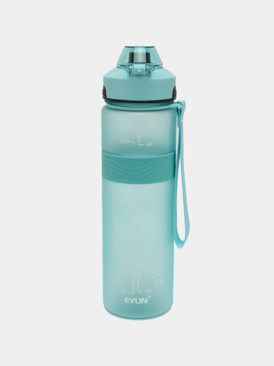 Sport suv idishi, suv sathi belgilari, yumshoq teginish, 1000 ml