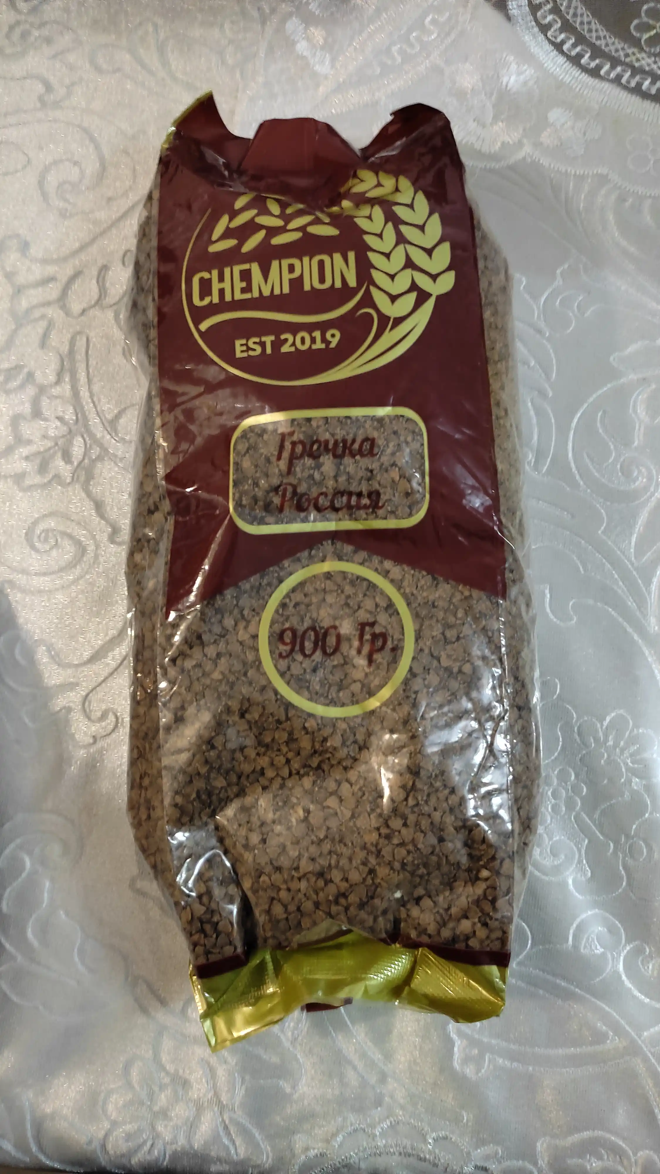 Гречка Chempion "Россия", 900 г