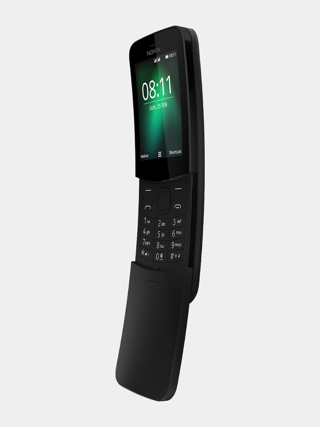 Кнопочный телефон Nokia 8110 NEW Banan Слайдер Dual-SIM GSM купить по  низким ценам в интернет-магазине Uzum (992257)