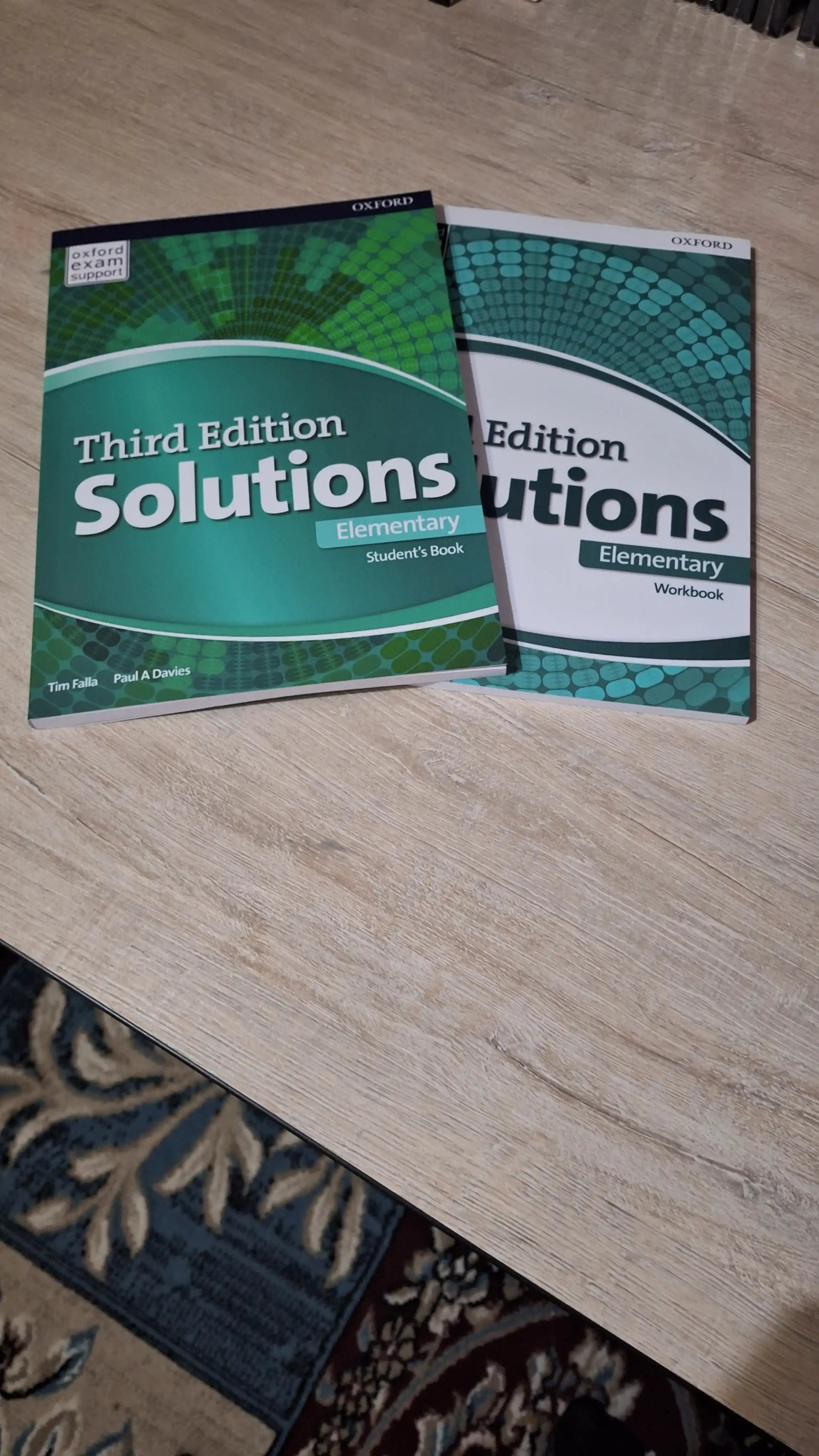 Solutions, Elementary - Student's book "Workbook" "Third edition"