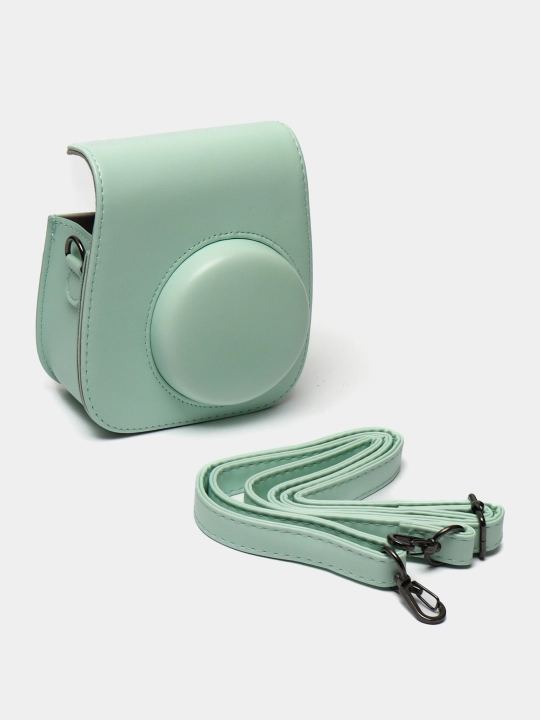 Tasma bilan charm g'ilof, keys Instax mini 12, mini 11, mini 7+/SE uchun