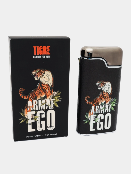 Erkaklar uchun parfyumlangan suv "EGO Tigre Parfum For Men 100 ml" - 