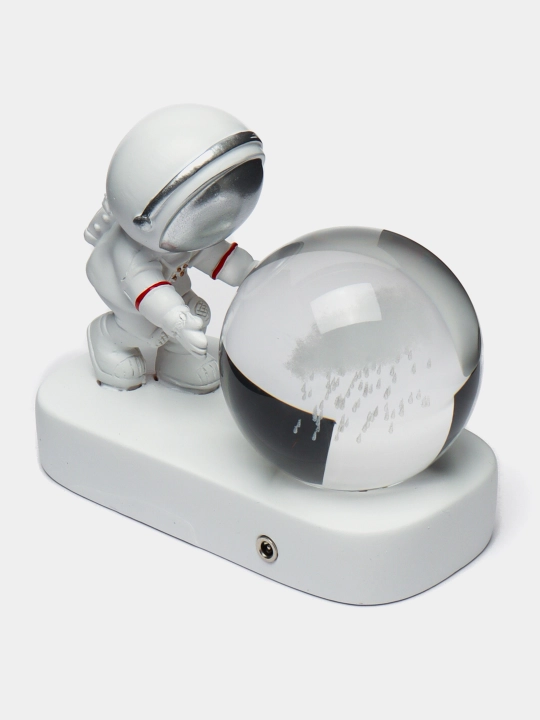 Ночник Космонавт и хрустальный шар, USB