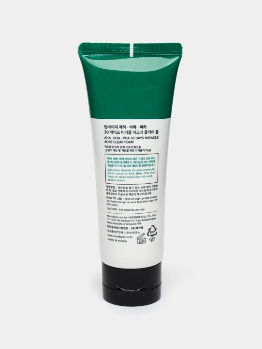 Muammoli teri uchun ko'pik SOME BY MI, AHA/BHA/PHA, 100 ml