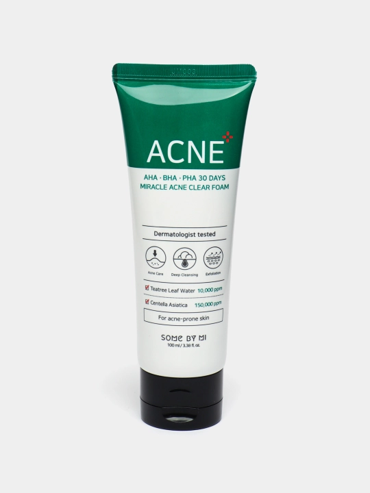 Muammoli teri uchun ko'pik SOME BY MI, AHA/BHA/PHA, 100 ml - 