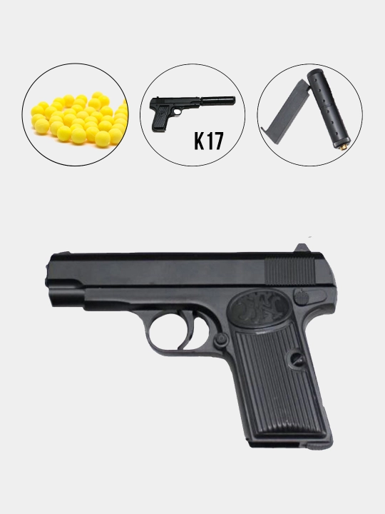 Metall to'pponcha, pnevmatik GLOCK, K-33A C2, C7 K17A blaster K 17A Makarov
