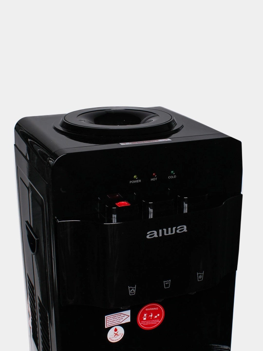 Кулер для воды AIWA WAVE, с закрытым отсеком для бутыли и посуды, 3 режима подачи воды