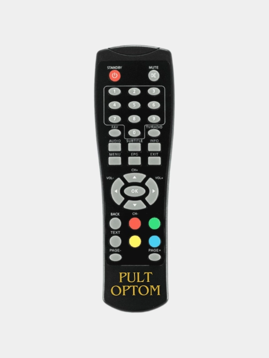 Универсальный пульт для тюнеров DVB T2, T3 - 