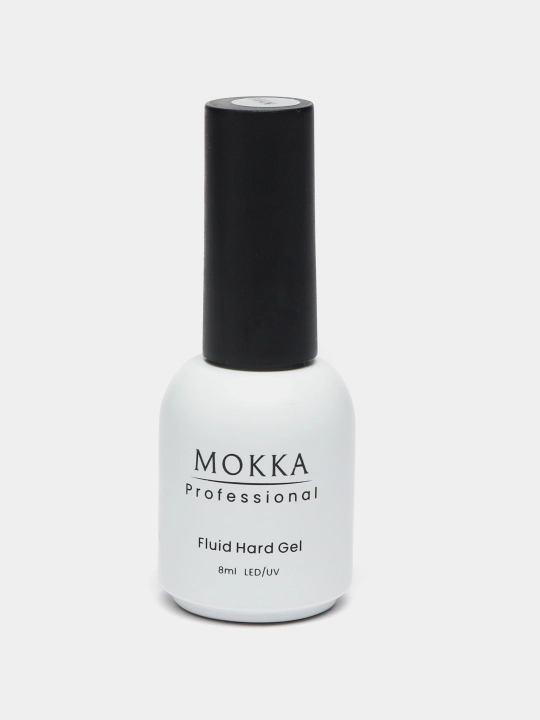 Rangli gel lak suyuq poligel Opal MOKKA, UV/LED chiroqda quriting, 8 ml