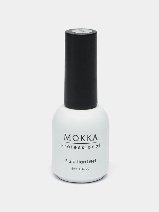 Rangli gel lak suyuq poligel Opal MOKKA, UV/LED chiroqda quriting, 8 ml