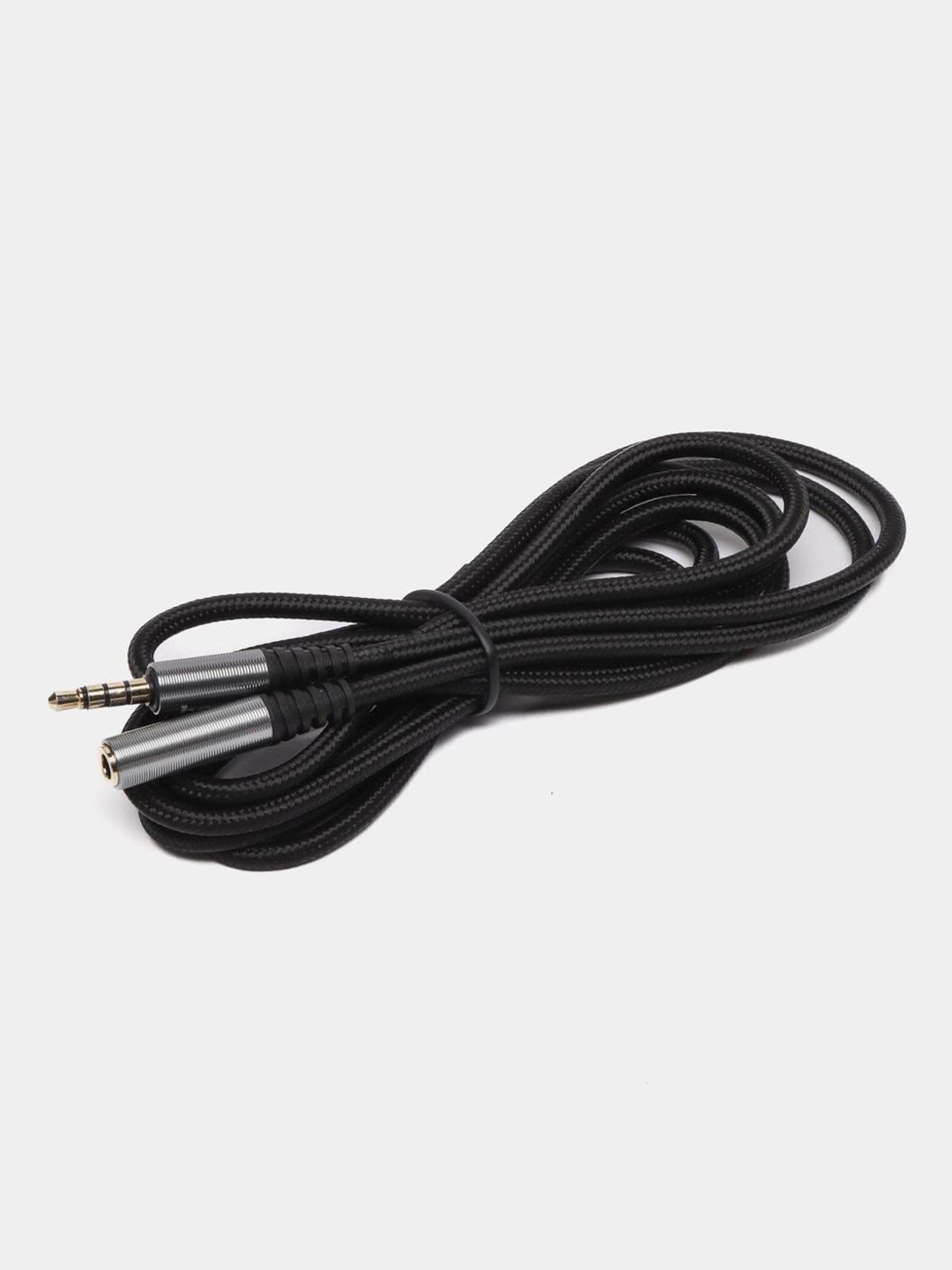 Кабель удлинитель AUX mini-jack 3.5 мм на AUX Hoco audio extension, 2 м ...