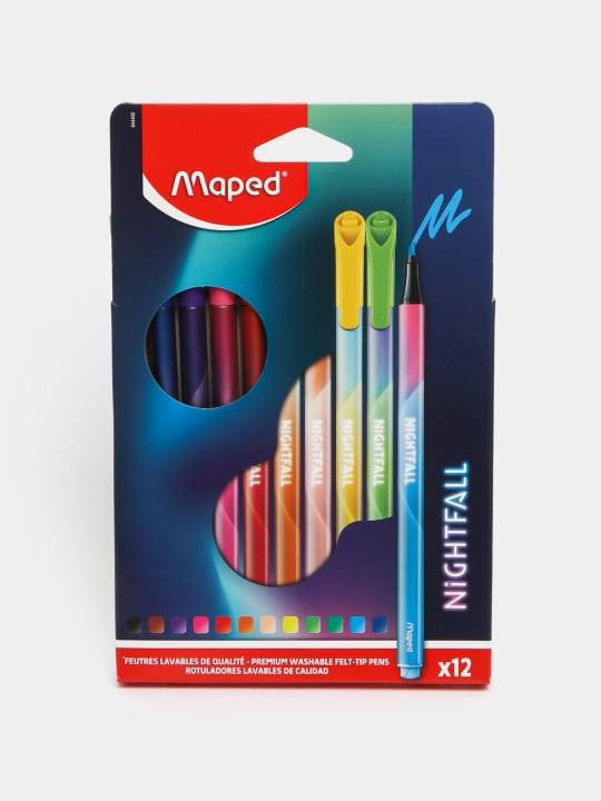 Flamaster, Maped  Nightfall, 12 rang 844400 q0000017102 - 