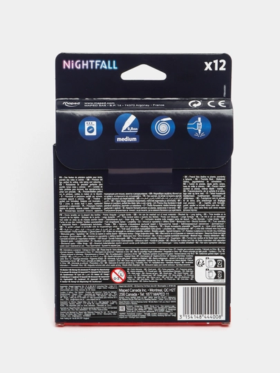 Flamaster, Maped  Nightfall, 12 rang 844400 q0000017102