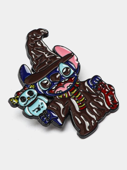 Metall nishonlar, kiyim uchun pin "Pikachu, Lilo va Stitch"