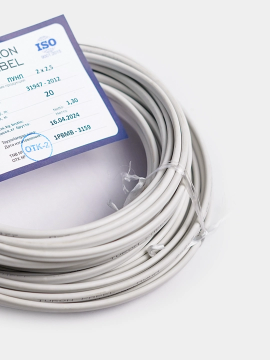PUNP nontaj kabel, monolit, 2х2.5 Turon Kabel