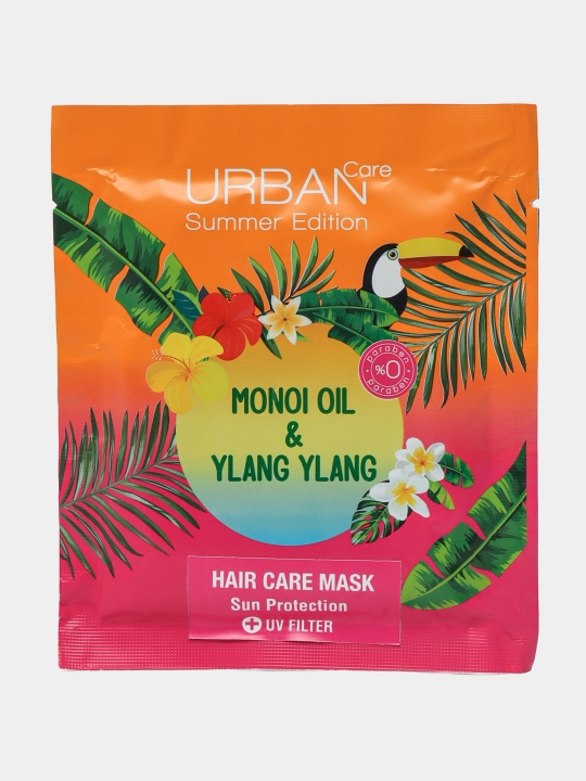 Маска для волос Urban Care, с маслом монои и иланг-илангом, 50 мл - 
