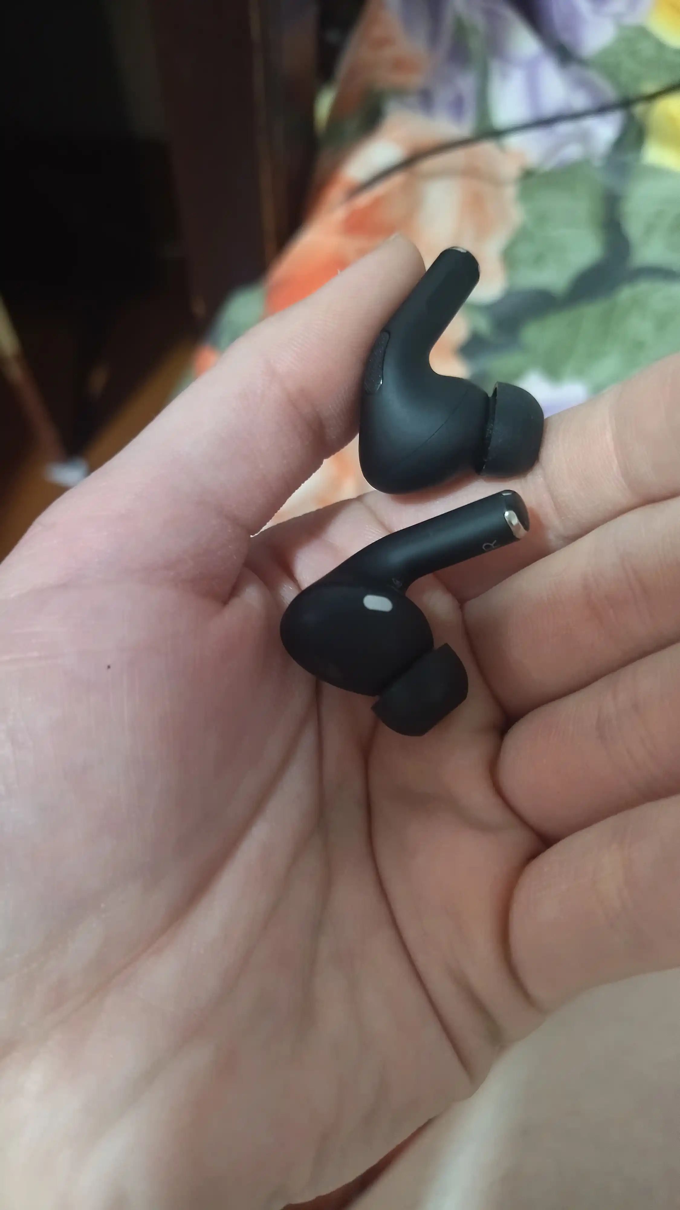 Simsiz quloqchinlar Pods Pro, qora mat