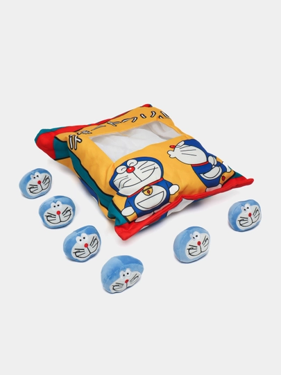 Мягкая игрушка подушка, с вынимаемыми мини-игрушками внутри