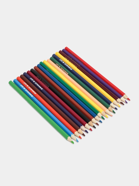 Rangli qalamlar Leo Uchis' LSCP 18, o'tkir, 8 x 18 ranglar q0000017826