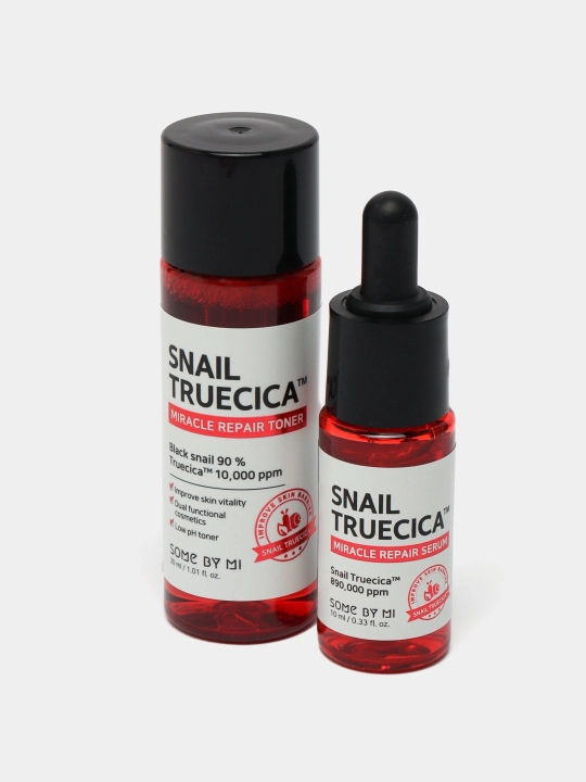 Yuzni uchun parvarish to'plami Some By Mi, Yuja Niacin, Acne, AHA-BHA-PHA 30 days