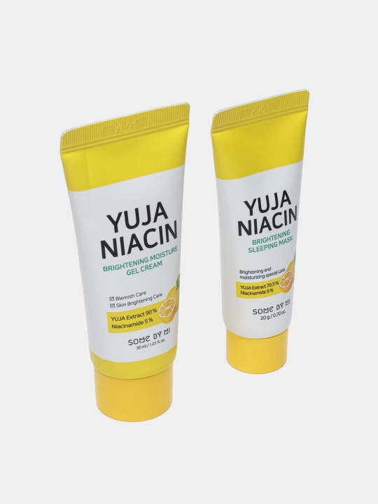 Yuzni uchun parvarish to'plami Some By Mi, Yuja Niacin, Acne, AHA-BHA-PHA 30 days