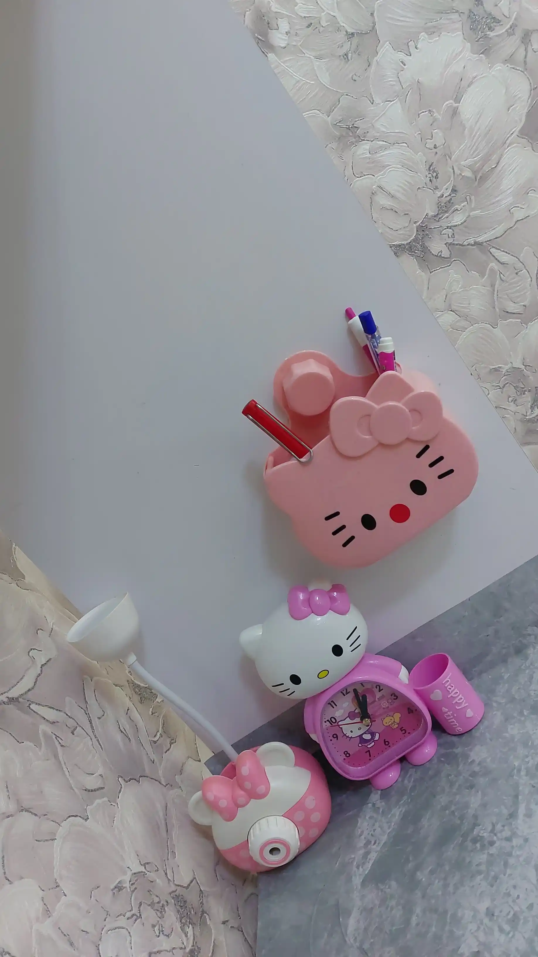 Держатель для зубных щеток и пасты в виде котенка Hello Kitty