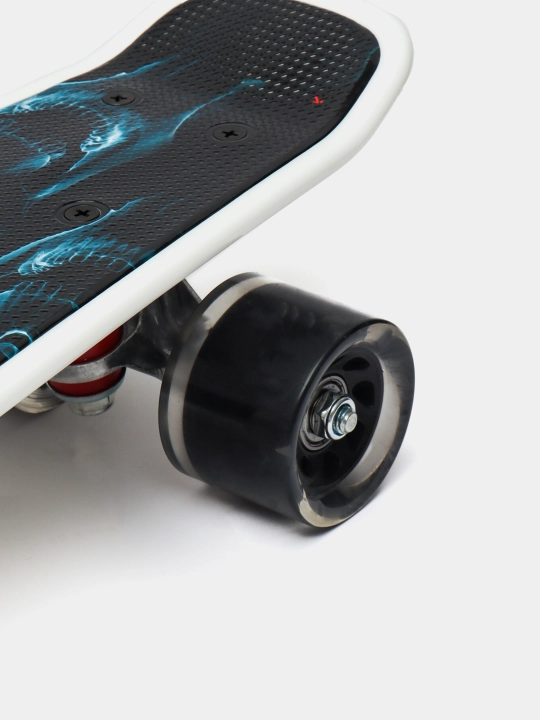 Tempus, pennyboard "R. 22 yorug'lik g'ildiraklar Art.HD-A003 Scull", bolalar uchun