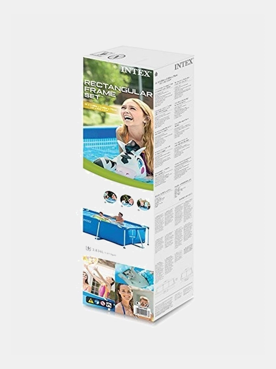 Каркасный бассейн прямоугольный 300х200х75 см, Intex 28272