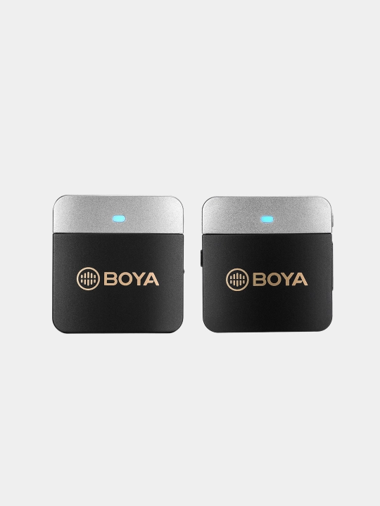 BOYA BY-M1V1 Ultra ixcham simsiz mikrofon, petlichka