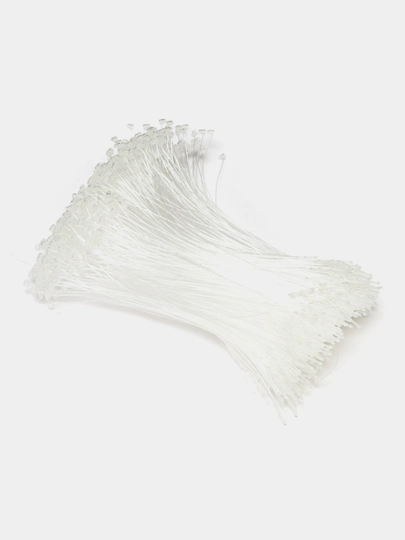 Qo'lda plastik teg ushlagichlar, 16.5 sm, 500 dona - 