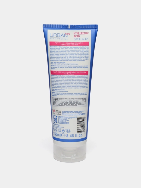 Кондиционер для волос Urban Care, с гиалуроновой кислотой и коллагеном, 250 мл