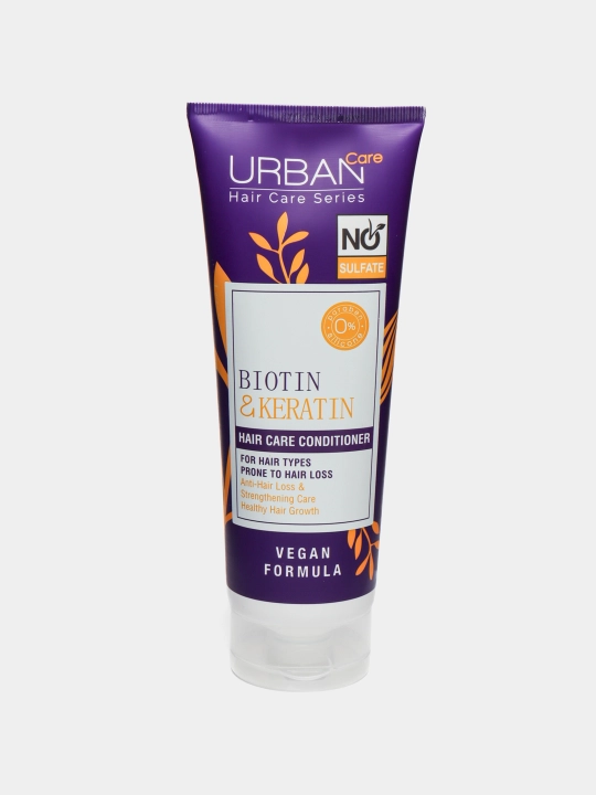 Кондиционер для волос Urban Care, с биотином и кератином, 250 мл