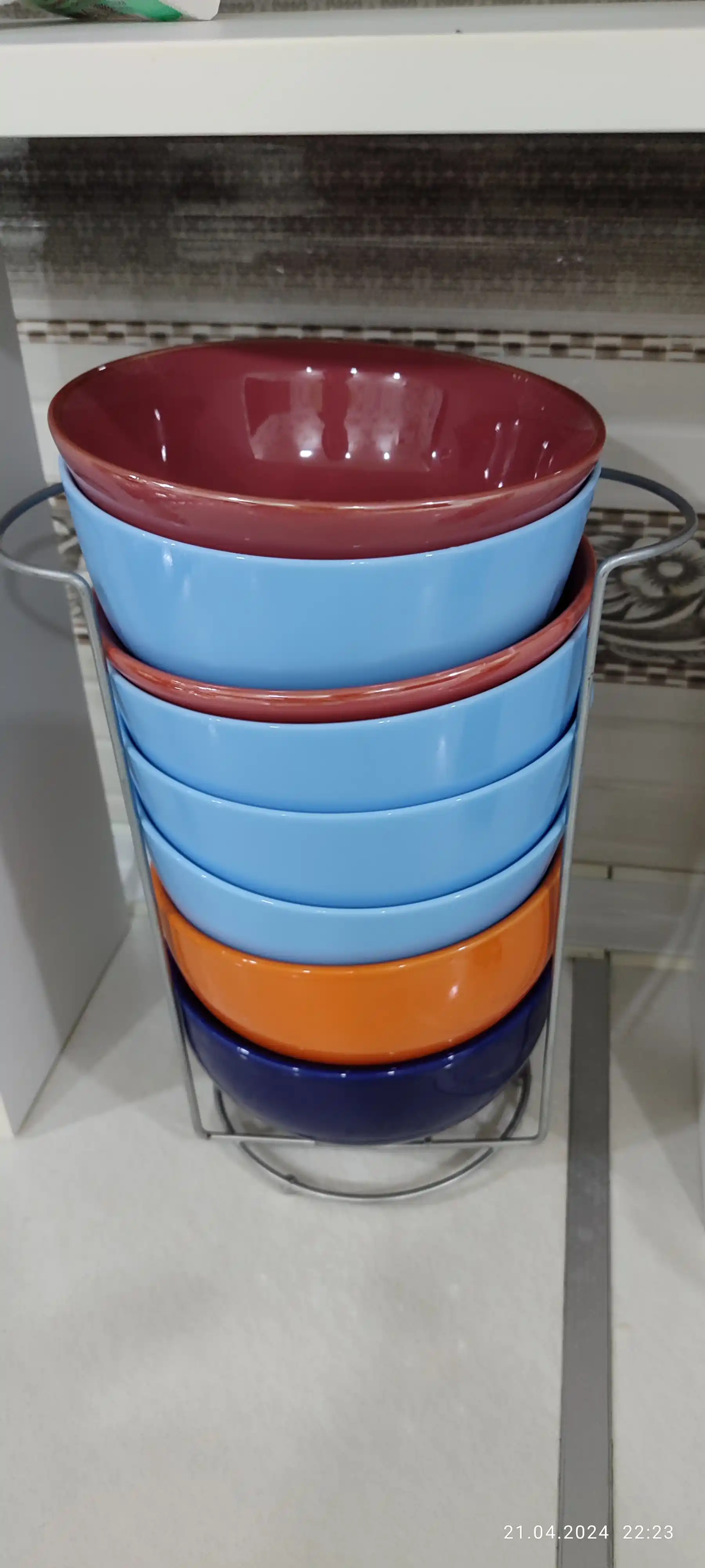 Luminarc Diwali Light Blue kosalar to'plami, 750 ml, 4 dona