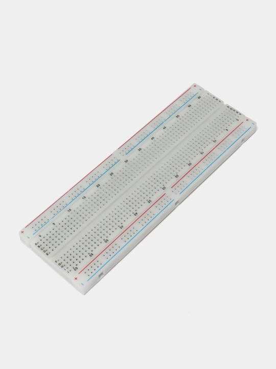Breadboard MB102 830 nuqtali maket platasi, zavod qadoqida