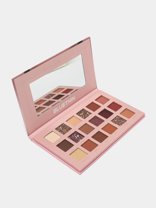 Ko'z qovog'i uchun ko'z soyalari palitrasi Huda Beauty The New Nude