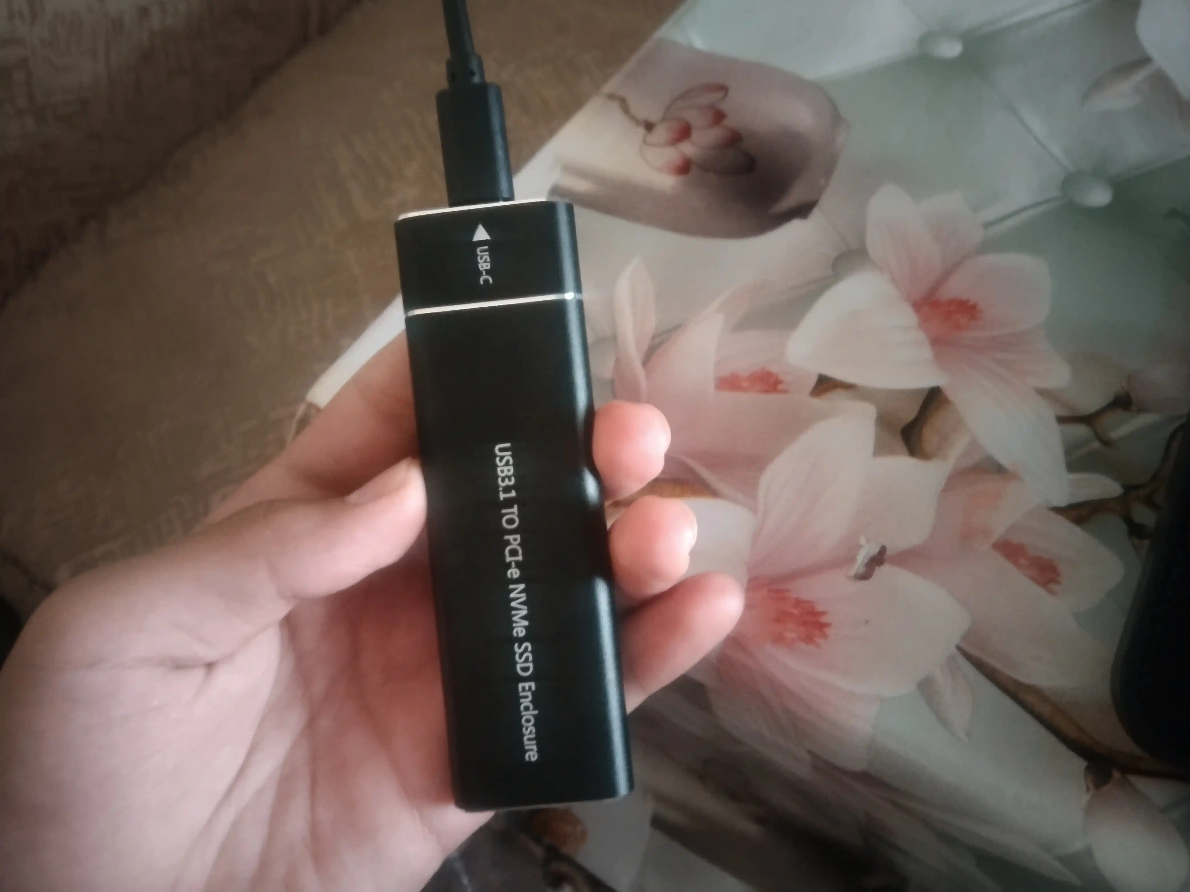 Корпус кейс для NVMe SSD USB Type-c адаптеру 6Гбит/с USB 3.0