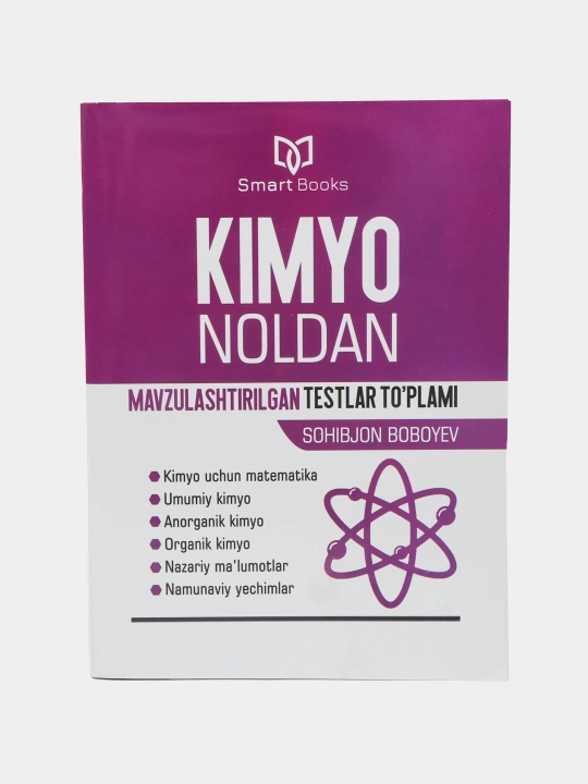 Kimyo noldan mavzulashtirilgan to'plam, test kitobi, o'qish