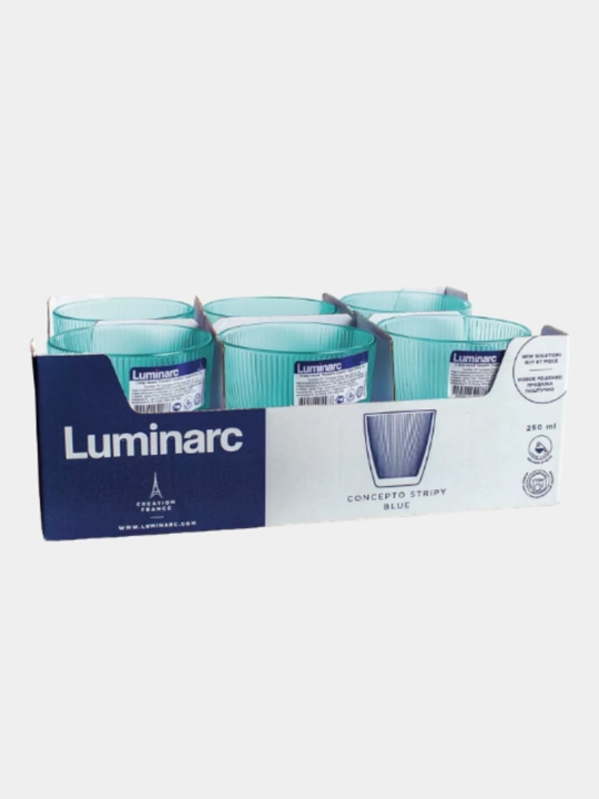 Stakanlar to'plami Luminarc "Concepto", 250 ml, 6 dona