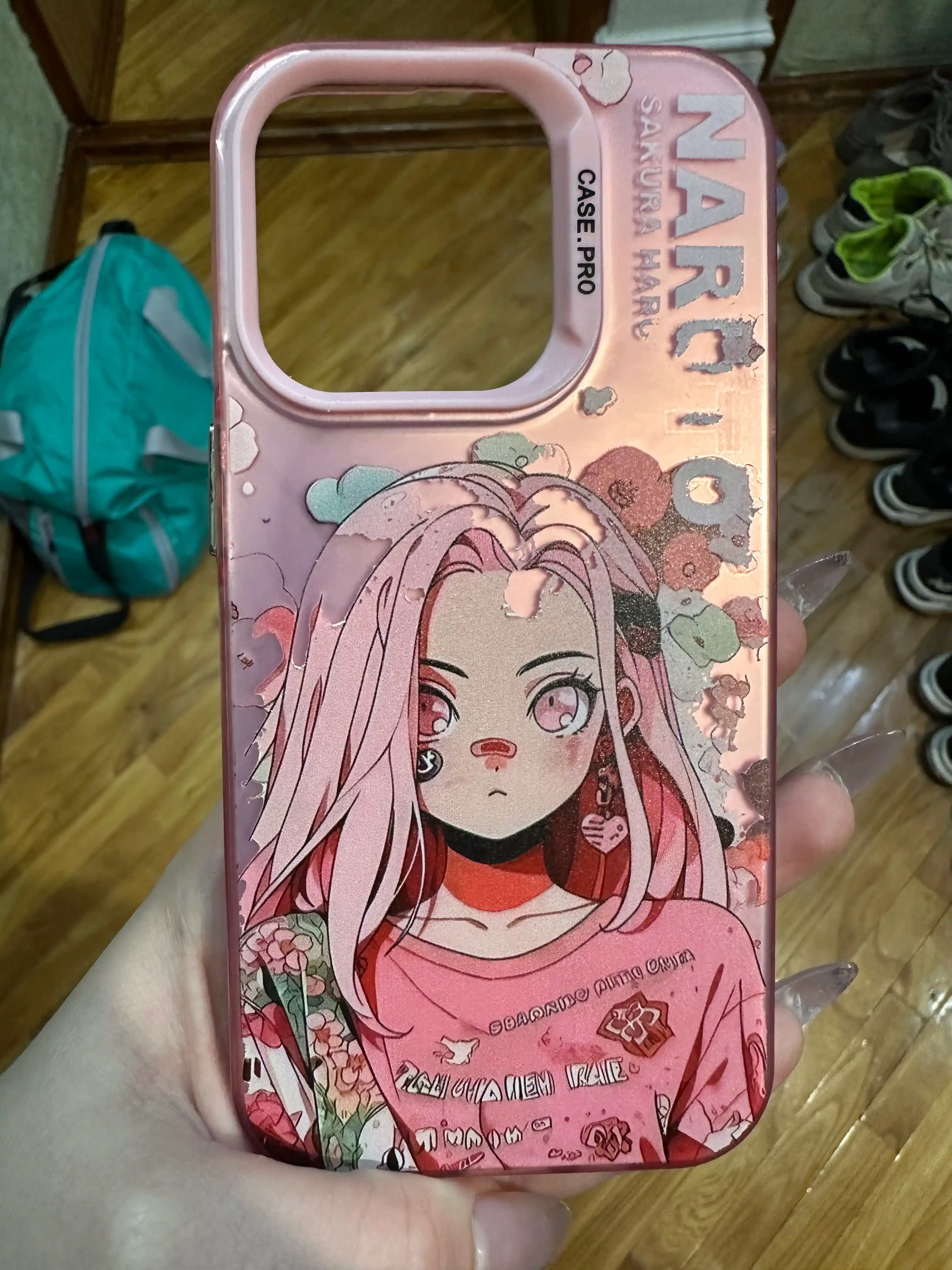 Чехол Аниме Наруто, Сакура, для iPhone X/XS, 11, 12, 13, 14, 15, Pro, Max, Pro, Max, Mini, Plus