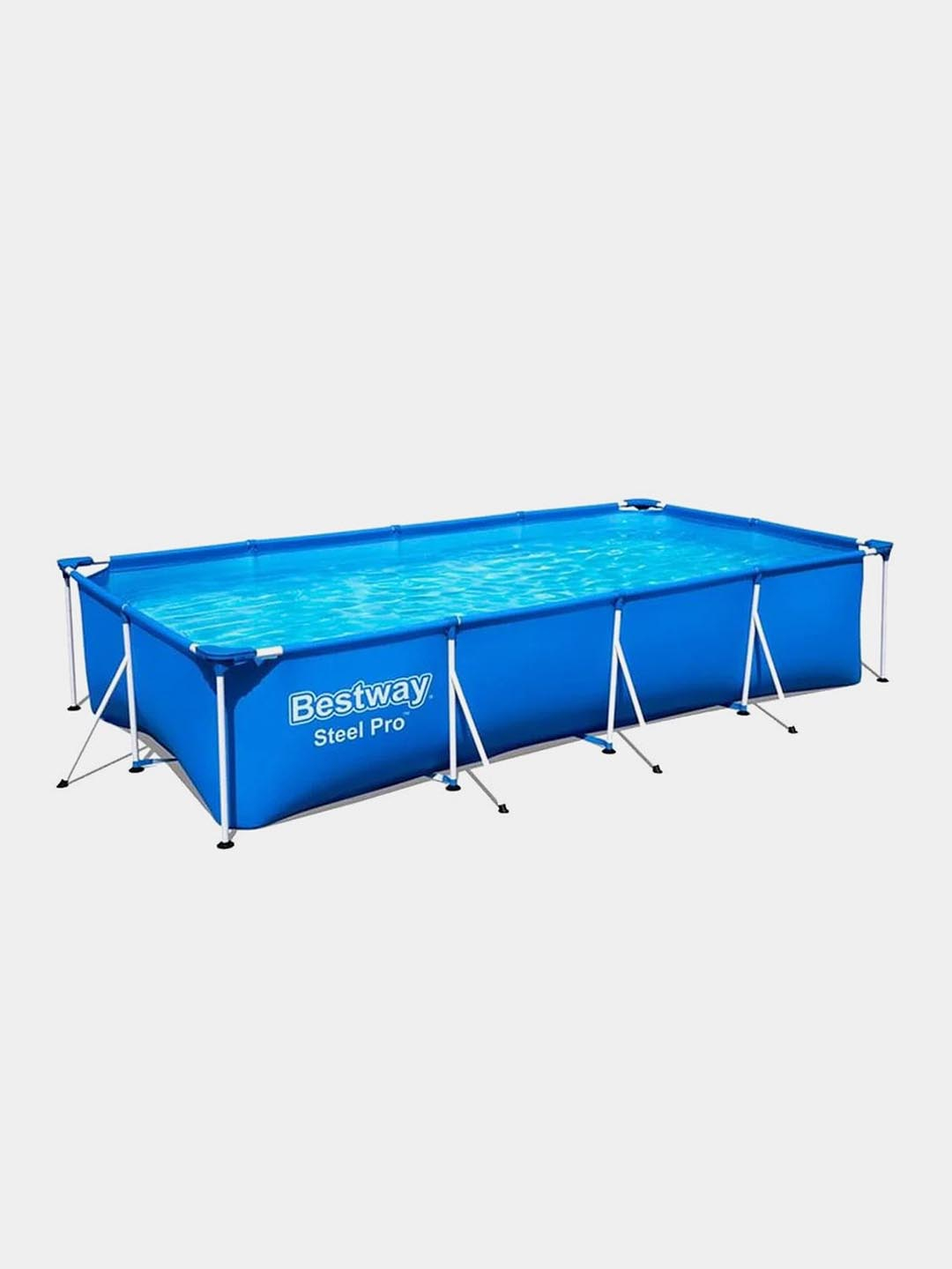 Каркасный прямоугольный бассейн Bestway 56405b размером 400 * 211 * 81 ...