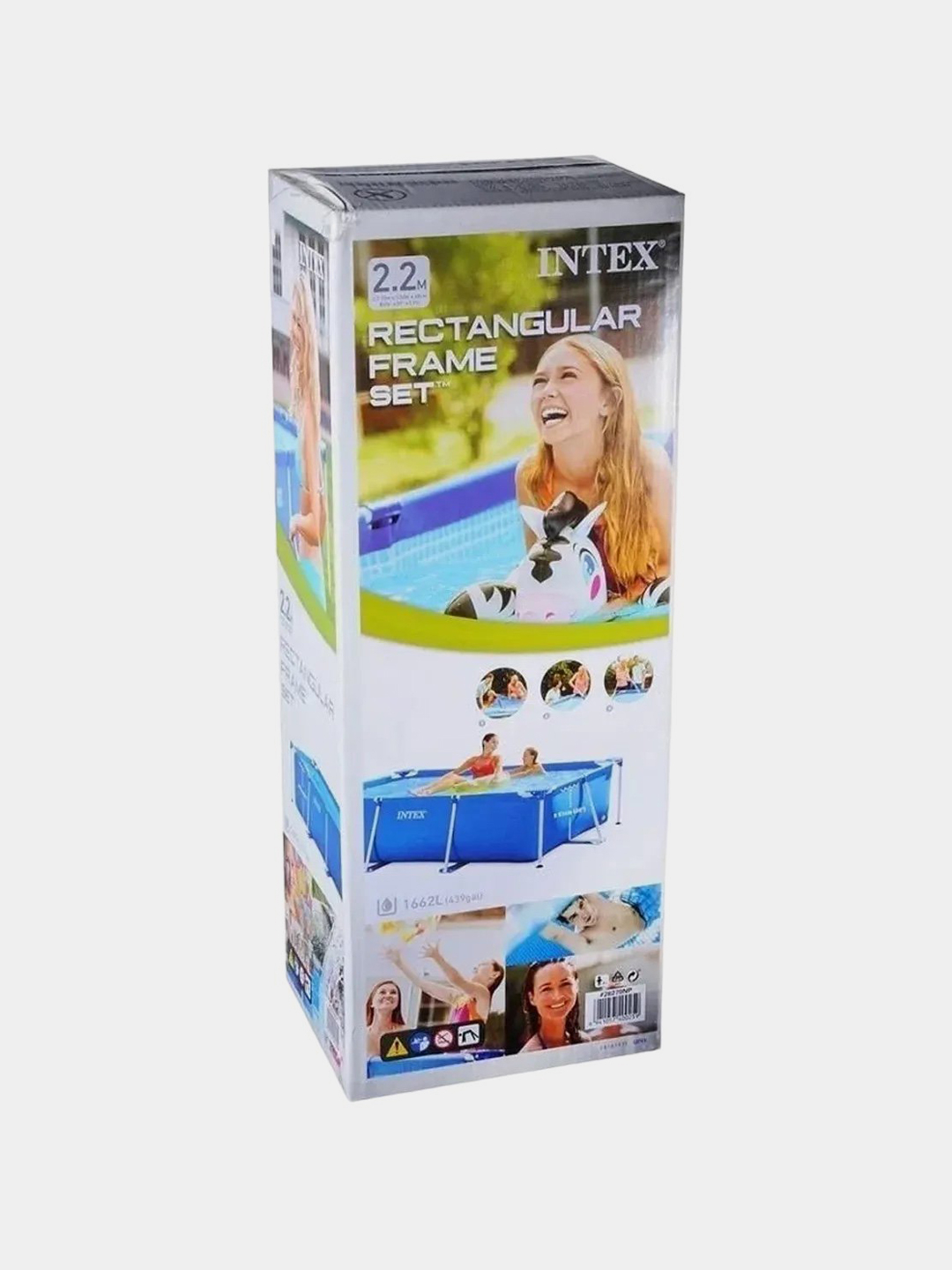 Каркасный бассейн Frame Set, прямоугольный, 220 * 150 * 60 см купить по ...