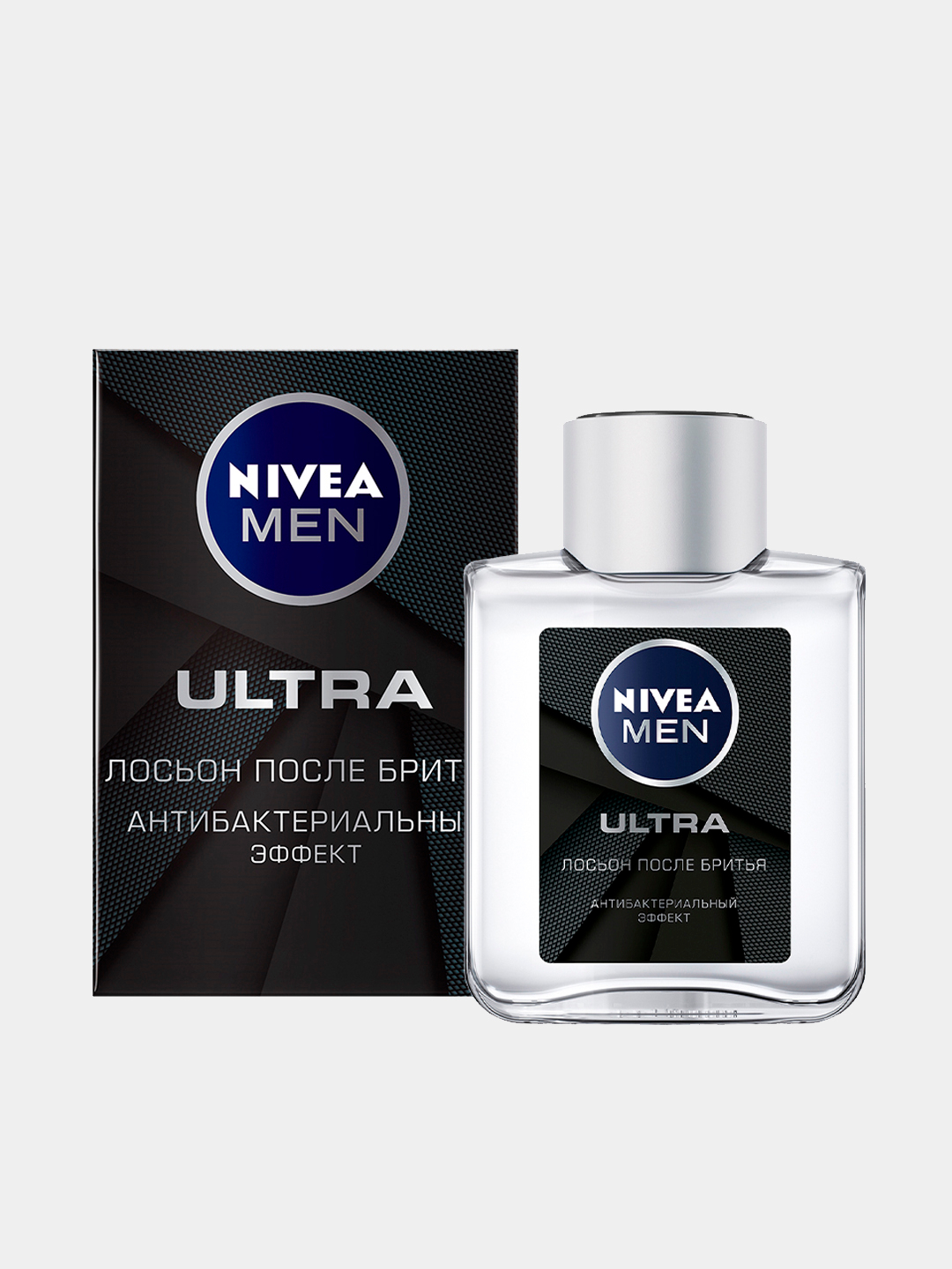 Лосьон после бритья Nivea men Ultra, с антибактериальным эффектом, 100 ...