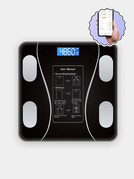 Tarozi elektron aqqli, pol tarozi fitnes uchun