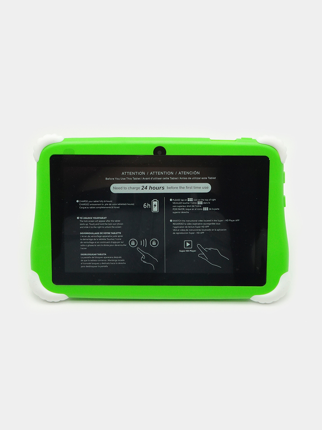 Детский планшет CCIT KT-300 Pro Android 4/128 ГБ IPS экран синий купить ...