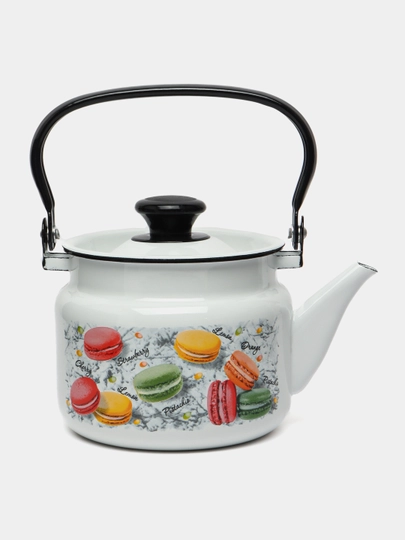 Choynak rangli, pechenye, oq, 2 l - 